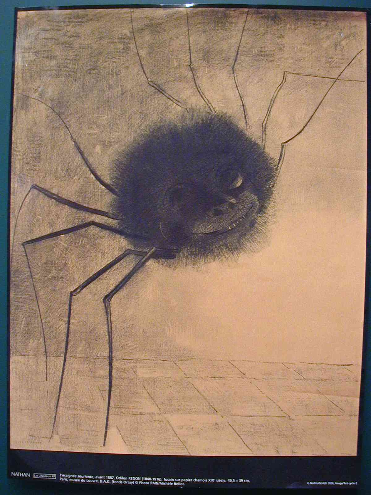 art-et-emotions-a-l-ecole-Redon-L'araignée souriante